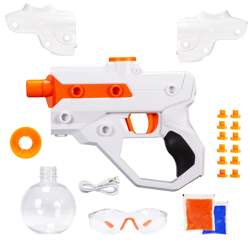 Pistola de Gel Elétrica Automática Galaxy Aquanut Branca